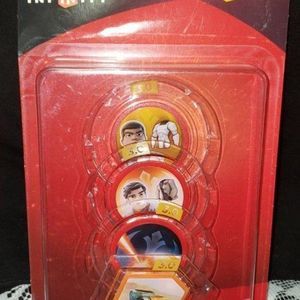 Disney Infinity 3.0 Star Wars The‎ Force Awakens Power Disc Pack 4-Piece Set NEW